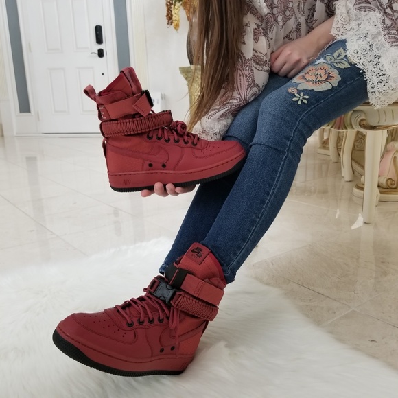 womens high top air forces